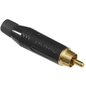 Разъем RCA (Папа) Amphenol ACPR-BLK