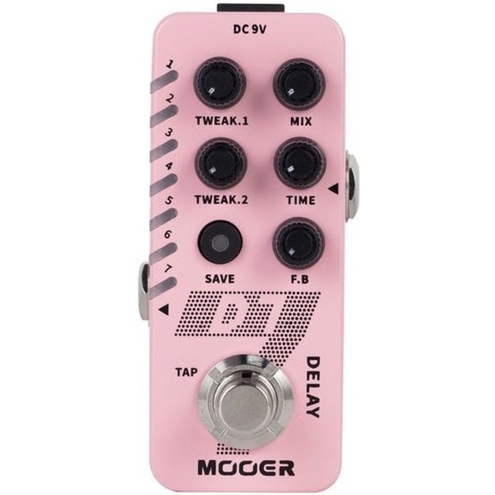 Гитарная педаль эффектов/ примочка MOOER D7 Delay