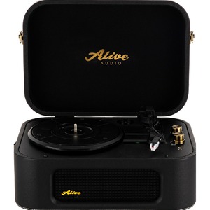 Проигрыватель винила Alive Audio STORIES Glam Noir c Bluetooth