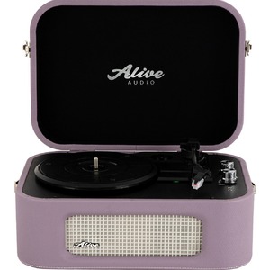 Проигрыватель винила Alive Audio STORIES Lilac c Bluetooth