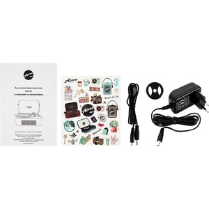 Проигрыватель винила Alive Audio STORIES Lilac c Bluetooth