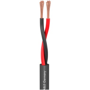 Кабель акустический с катушки двухжильный Sommer Cable 415-0051 Meridian Mobile SP215 Black