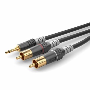 Кабель аудио 1xMini Jack - 2xRCA Sommer Cable HBA-3SC2-0150 1.5m