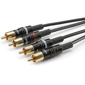 Кабель аудио 2xRCA - 2xRCA Sommer Cable HBP-C2-0030 0.3m