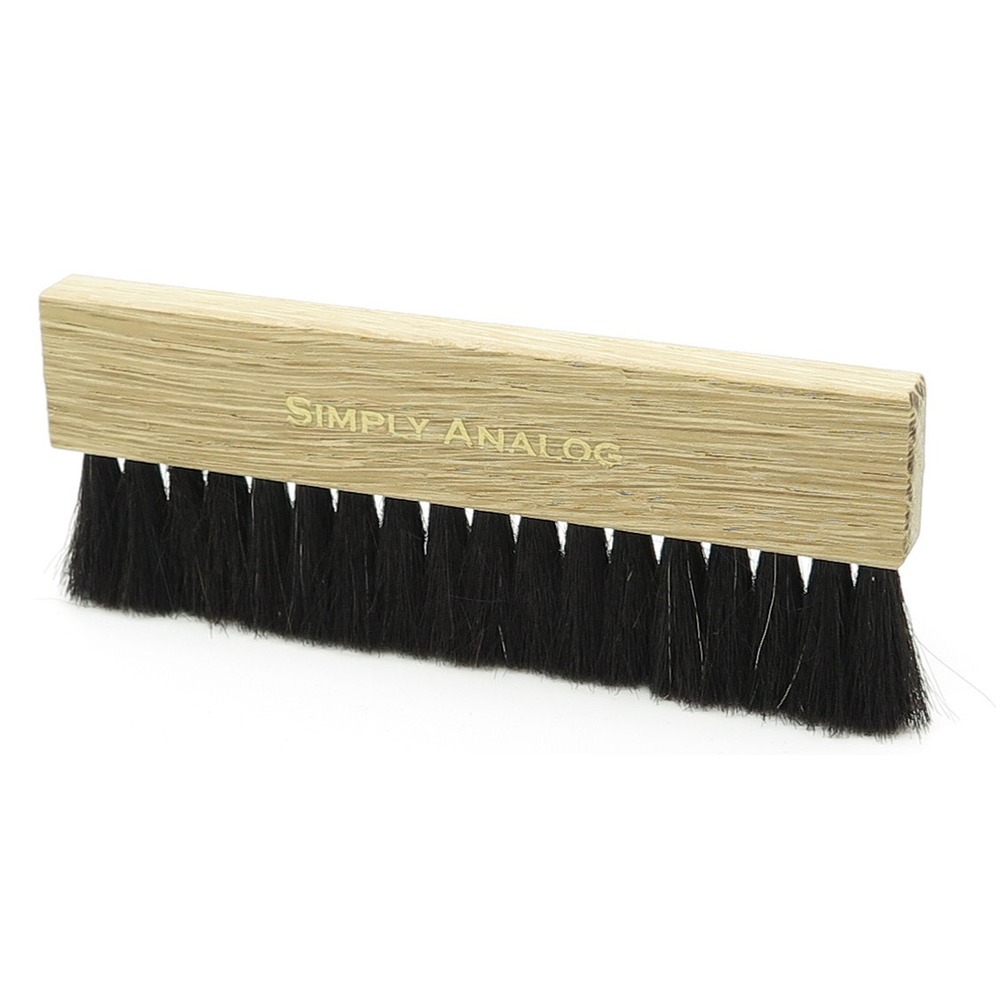 Щетка для чистки пластинок Simply Analog (SAWC001) Vinyl Record Brush Natural Wood