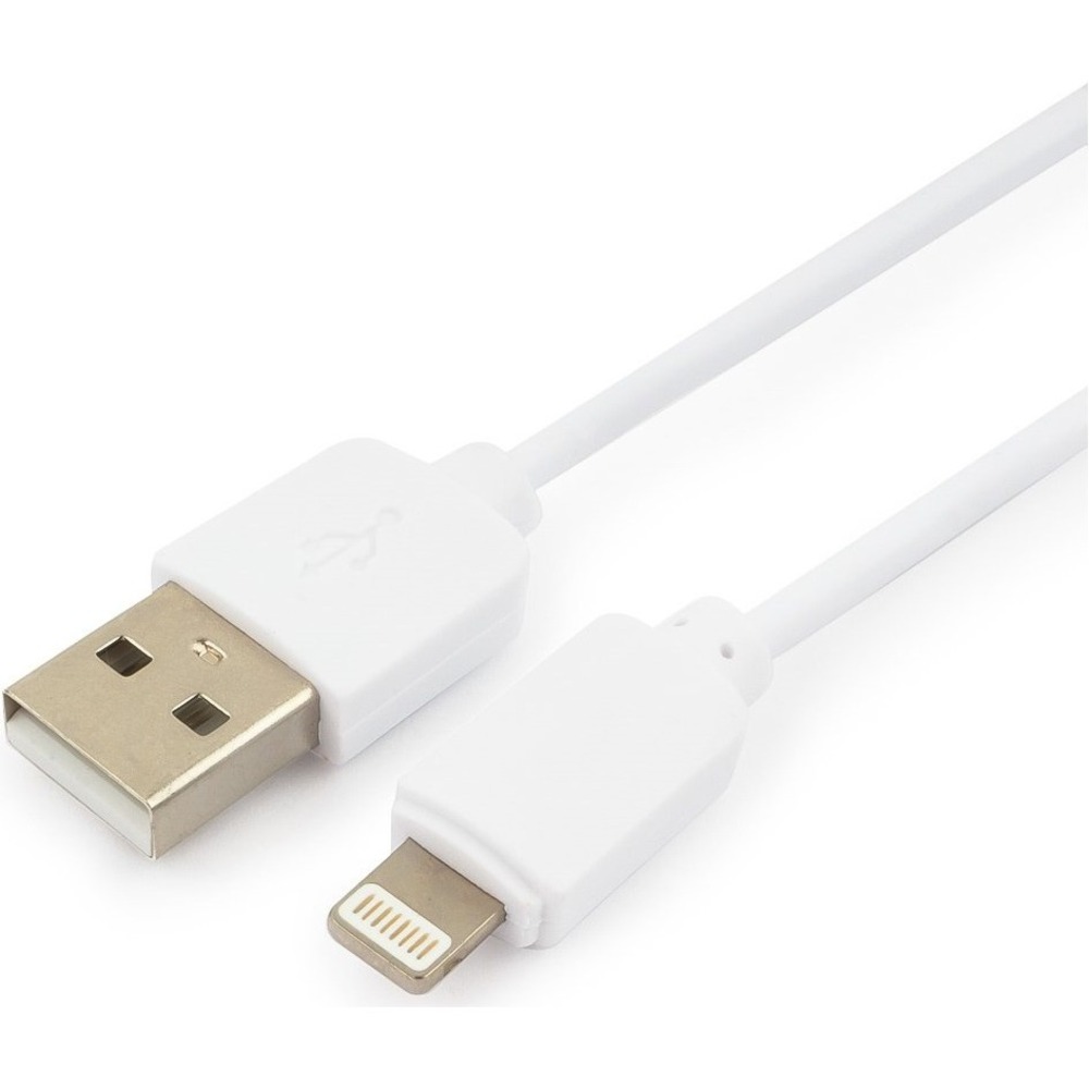 Кабель USB 2.0 Тип A - Lightning Гарнизон GCC-USB2-AP2-0.5M-W 0.5m