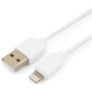 Кабель USB 2.0 Тип A - Lightning Гарнизон GCC-USB2-AP2-0.3M-W 0.3m