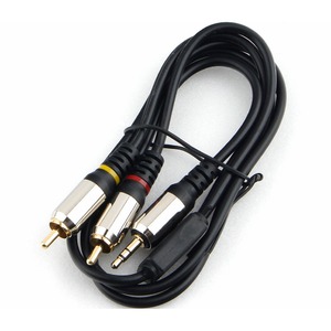 Кабель аудио 1xMini Jack - 2xRCA Cablexpert CCAB-02-35M2RM-1.5MB 1.5m