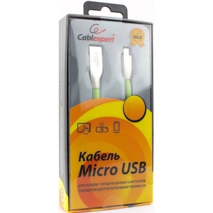 Кабель USB 2.0 Тип A - B micro Cablexpert CC-G-mUSB01Gn-1M 1.0m