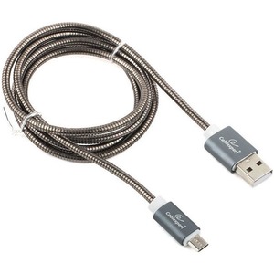 Кабель USB 2.0 Тип A - B micro Cablexpert CC-G-mUSB02Gy-1M 1.0m