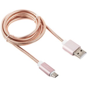 Кабель USB 2.0 Тип A - B micro Cablexpert CC-G-mUSB02Cu-1M 1.0m