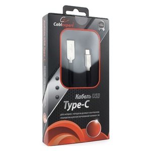 Кабель USB 3.1 Тип C - USB 2.0 Тип A Cablexpert CC-P-USBC02Bk-1M 1.0m