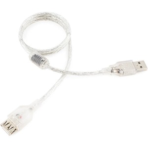 Удлинитель USB 2.0 Тип A - A Cablexpert CCF-USB2-AMAF-TR-0.75M 0.75m