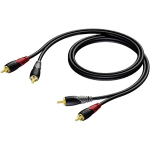 Кабель аудио 2xRCA - 2xRCA Procab CLA800/1 1.0m