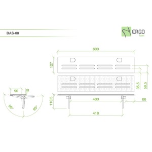 Кронштейн - На заказ ErgoFount BAS-08