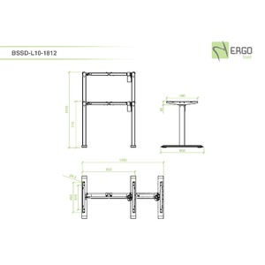 Кронштейн - На заказ ErgoFount BSSD-L10-18/12 B