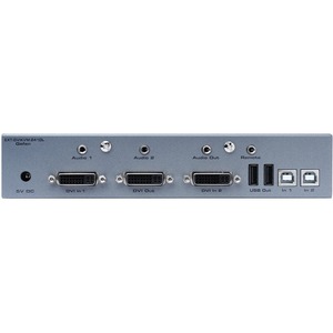 Коммутатор KVM (DVI, USB и аудио) Gefen EXT-DVIKVM-241DL