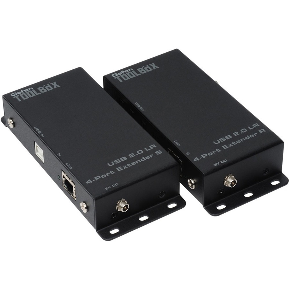 Передача по витой паре USB Gefen GTB-USB2.0-4LR-BLK