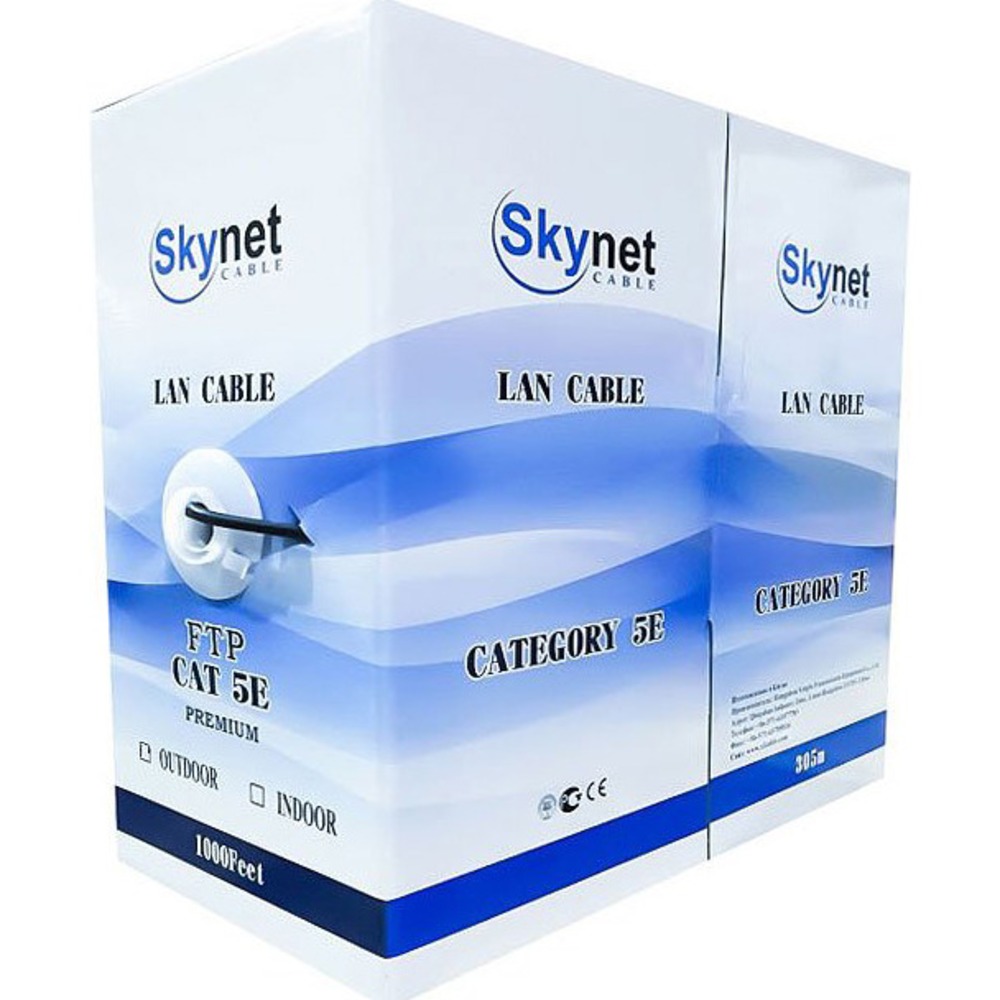 Кабель витая пара на катушке SkyNet CSS-UTP-4-CU 305 м