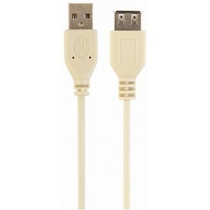 Удлинитель USB 2.0 Тип A - A Gembird CC-USB2-AMAF-75CM/300 0.75m