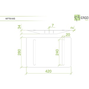 Кронштейн - На заказ ErgoFount KFT 01AS