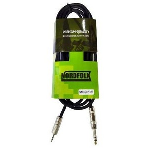 Кабель аудио 1xMini Jack - 1xJack NORDFOLK NMC203/1M 1.0m