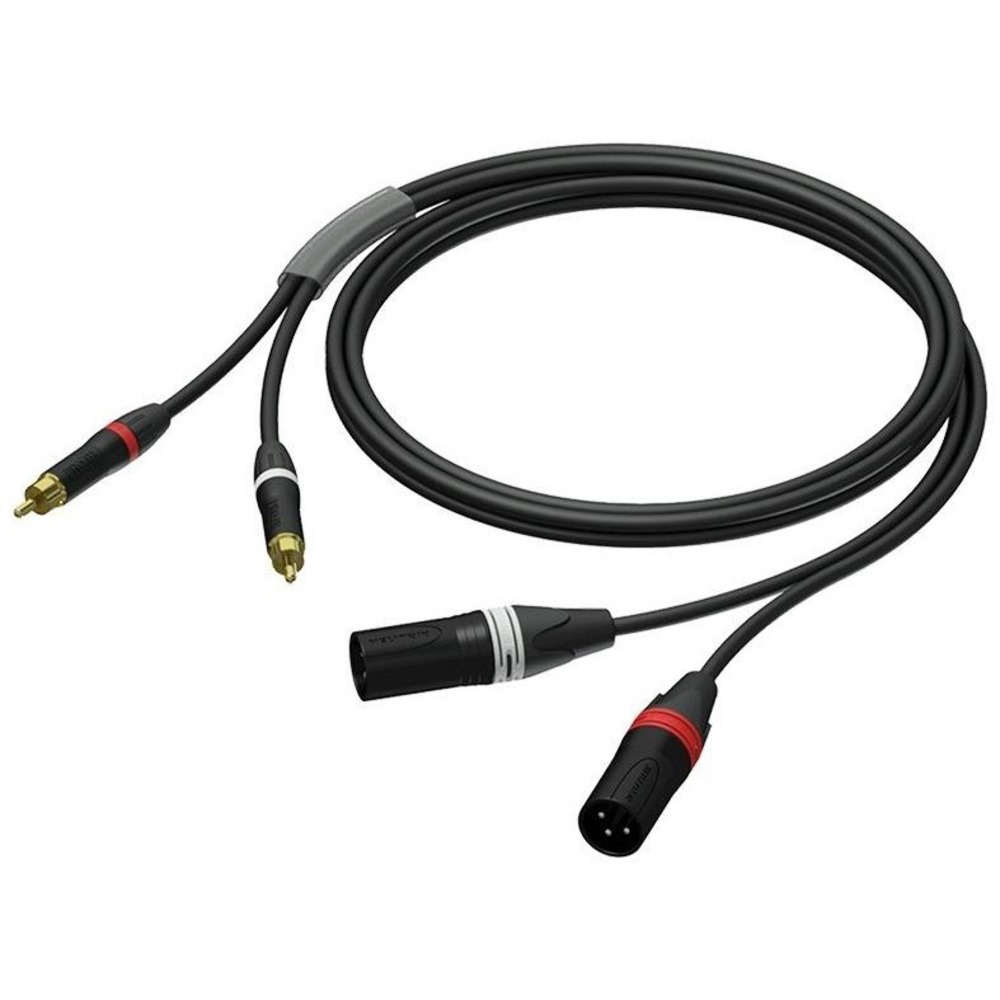 Кабель аудио 2xRCA - 2xXLR Procab PRA701/3 3.0m