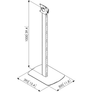 Напольный кронштейн Vogels PTA 3001