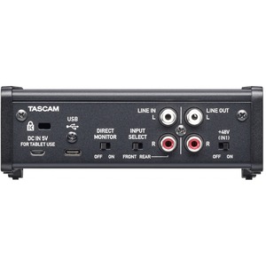 Внешняя звуковая карта с USB TASCAM US-1x2HR