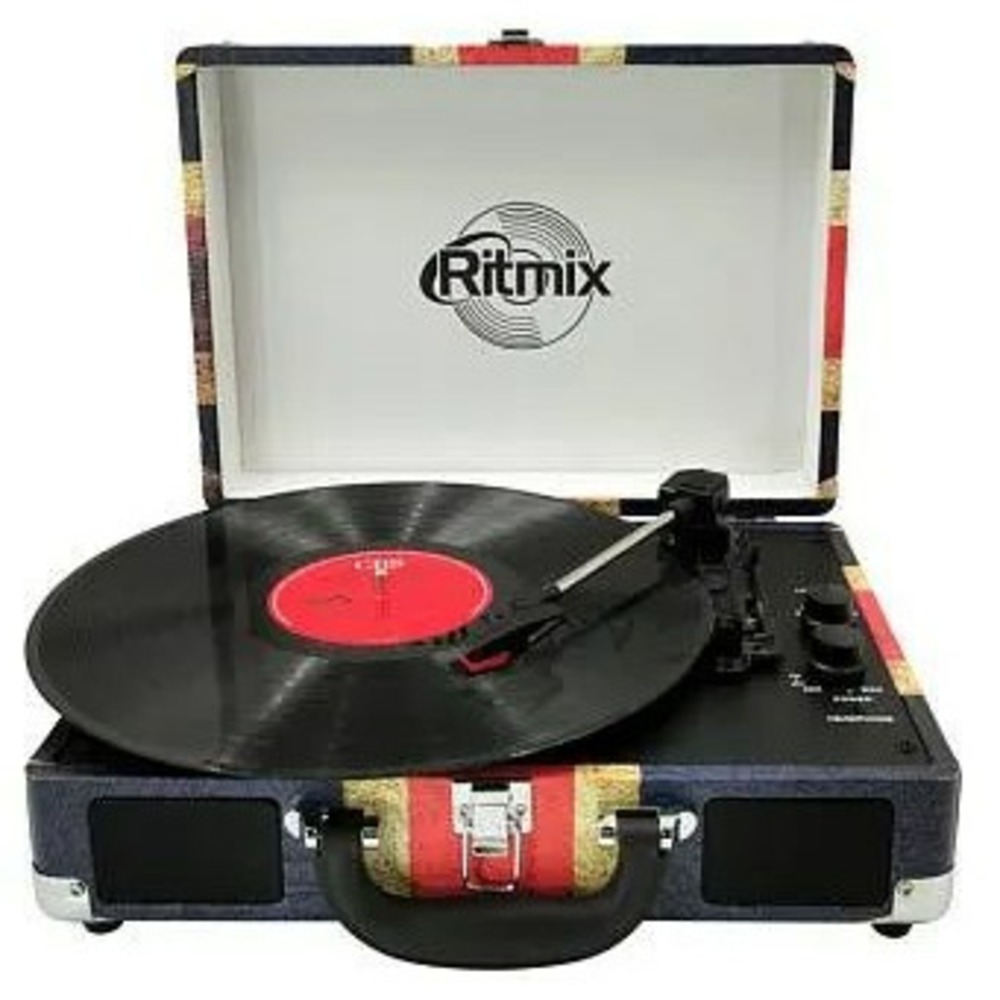 Проигрыватель винила Ritmix LP-120B UK Flag