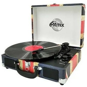 Проигрыватель винила Ritmix LP-120B UK Flag