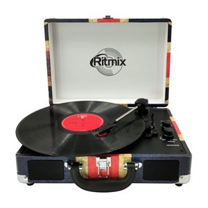 Проигрыватель винила Ritmix LP-120B UK Flag