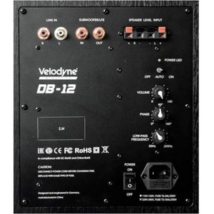 Сабвуфер закрытого типа Velodyne DB-12 black