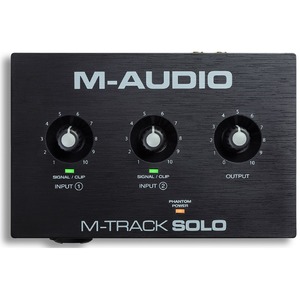 Внешняя звуковая карта с USB M-Audio M-Track Solo