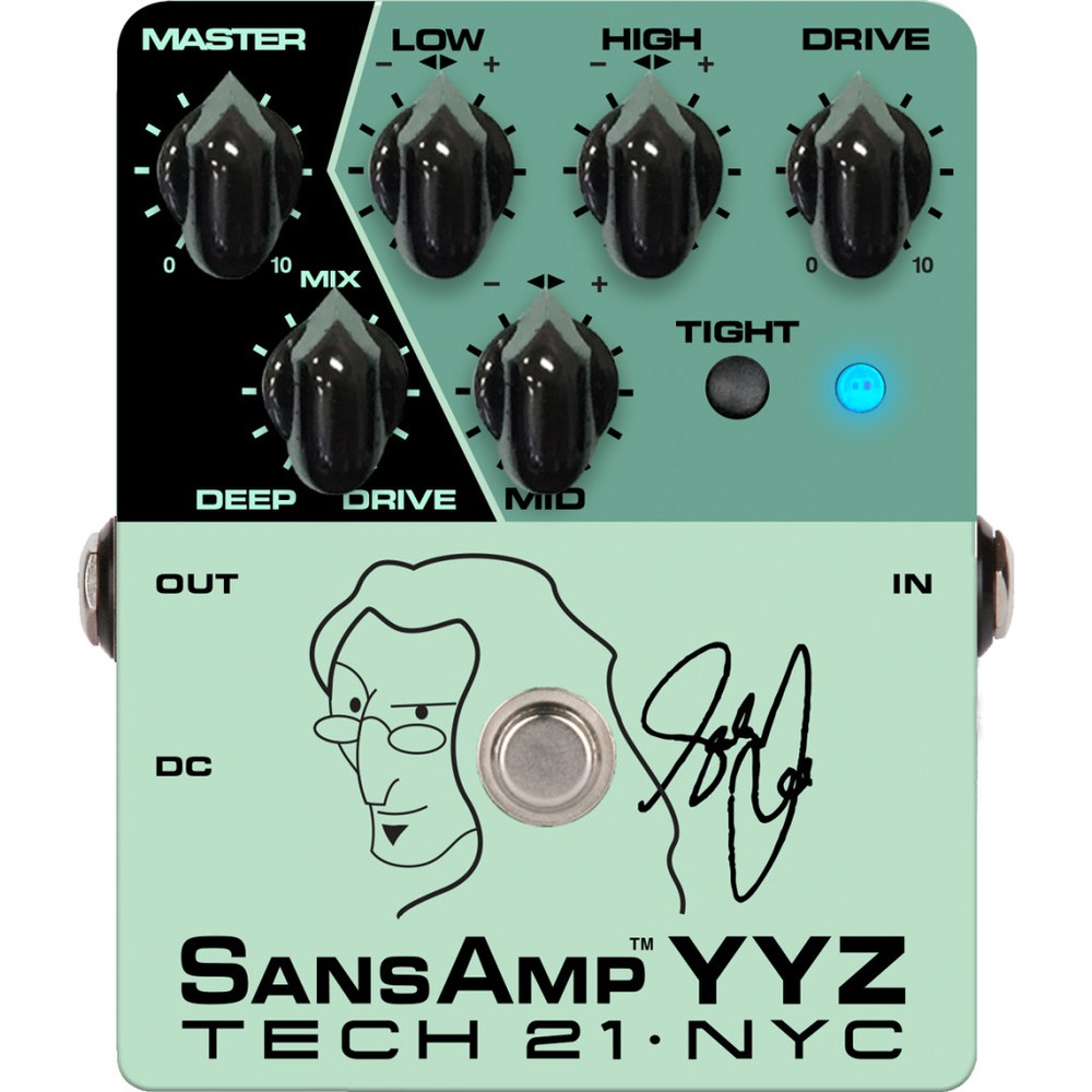 Педаль эффектов/примочка для бас гитары Tech 21 Geddy Lee YYZ Signature SansAmp