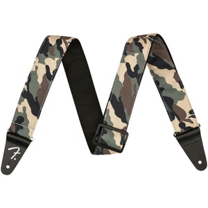 Ремень для гитары Fender 2 Camo Strap Woodland