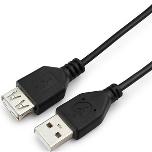 Удлинитель USB 2.0 Тип A - A Гарнизон GCC-USB2-AMAF-1.8M 1.8m