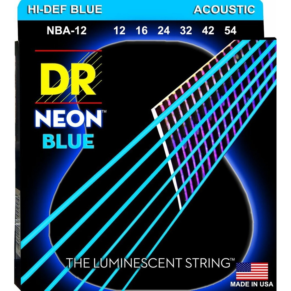 Струны для акустической гитары DR String NBA-12