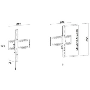 Аксессуар для кронштейна Digis DSM-P1784-2