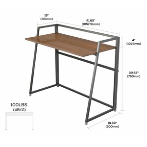 Складной письменный стол для компьютера Eureka ERK-FD-02C