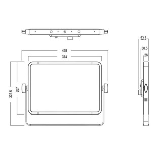 Светильник заливного света Silver Star SS5531SC Y-PLANO 1000