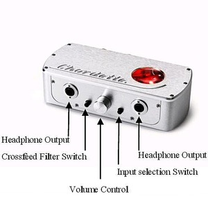 Усилитель для наушников транзисторный Chord Electronics Chordette Toucan BLUE headphone amplifier Silver