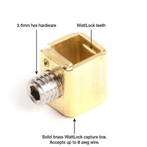 Разъем IEC C15 Wattgate 320 evo Black