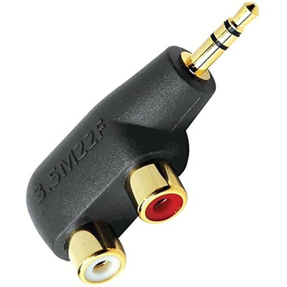 Переходник Jack - RCA Audioquest Hard Mini 3.5M - 2RCA-F