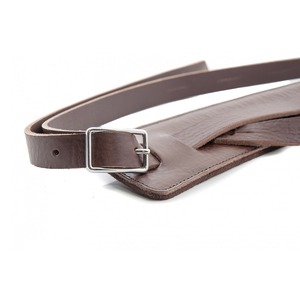 Ремень для гитары RightOn Straps 8401050040350 Steady Leathercraft Slim Brown