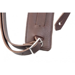 Ремень для гитары RightOn Straps 8401050040350 Steady Leathercraft Slim Brown