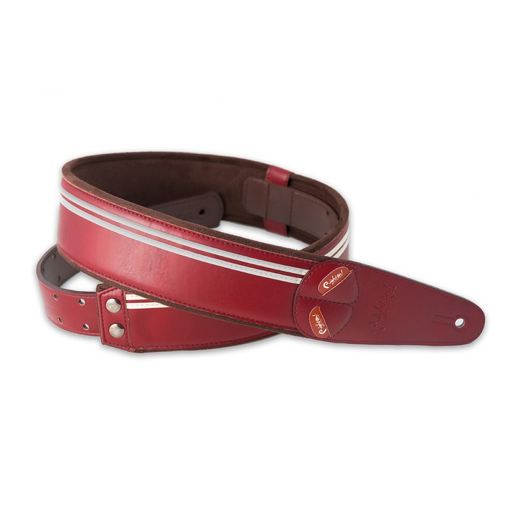 Ремень для гитары RightOn Straps 8401070110200 Steady Mojo Race Red