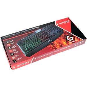 Клавиатура игровая Gembird KB-G410L