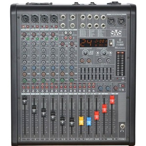 Микшер с усилителем SVS Audiotechnik PM-8A