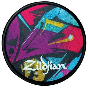 Пэд тренировочный ZILDJIAN ZXPPGRA06 Grafitti Practice Pad 6In